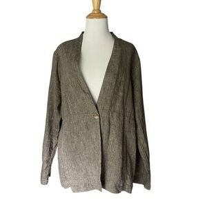 Andrea Jovine linen jacket